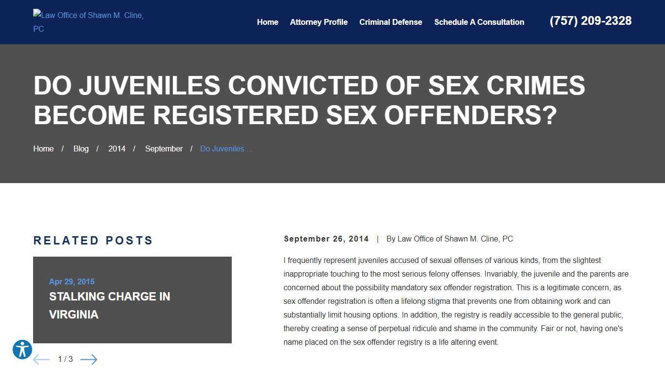 Can Juveniles Be Registered Sex Offenders?